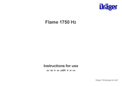 Dräger Flame 1750 H2 Bedienungsanleitung