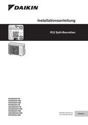 Daikin RXM42A5V1B Installationsanleitung