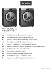 Miele PDR 510 EL Installationsplan