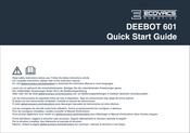 ECOVACS ROBOTICS DEEBOT 601 Schnellstartanleitung