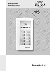 Hafele Dialock Kurzanleitung