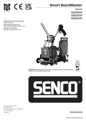 Senco Smart BoardMaster SQS55XP Betriebsanleitung