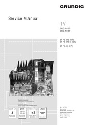 Grundig CUC 1826 Service