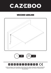 CAZEBOO VECCHIO 400L300 Montageanleitung