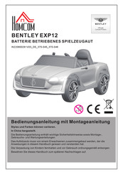 HOMCOM 370-046 Bedienungsanleitung Mit Montageanleitung