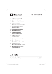 Einhell GE-CM 36/43 Li M Originalbetriebsanleitung