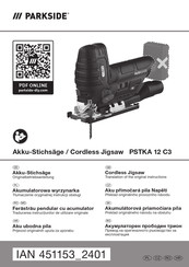 Parkside PSTKA 12 C3 Originalbetriebsanleitung