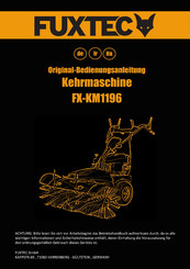 Fuxtec FX-KM1196 Original Bedienungsanleitung