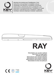 Key Automation RAY41110 Anleitungen Und Hinweise Zu Installation Und Einsatz