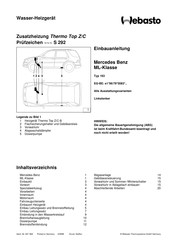 Webasto Thermo Top Z Einbauanleitung