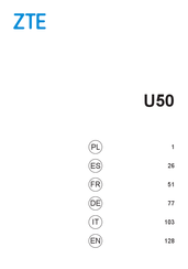 Zte U50 Kurzanleitung