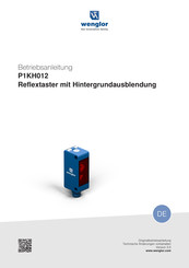 Wenglor P1KH012 Betriebsanleitung