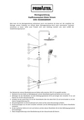 Primaster 4333692684699 Montageanleitung