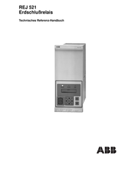 ABB REJ 521 Referenzhandbuch