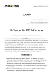 jablotron JI-120T Bedienungsanleitung
