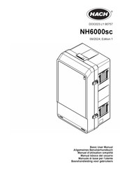Hach NH6000sc Allgemeines Benutzerhandbuch
