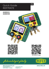 Refco REFMATE Kurzanleitung