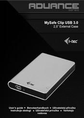 i-tec Aduance MySafe Clip USB 3.0 Benutzerhandbuch