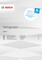 Bosch KUR21V Serie Gebrauchsanleitung