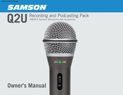 Samson Q2U Bedienungsanleitung