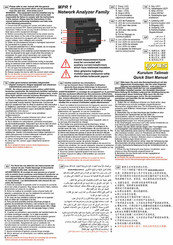 Entes MPR 1 Kurzanleitung