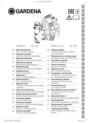 Gardena 1760 Betriebsanleitung