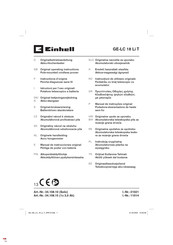 EINHELL 34.108.15 Originalbetriebsanleitung