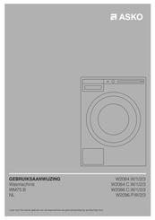 Asko W2084.W/1 Gebrauchsanleitung