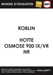 Roblin OSMOSE VERRE Bedienungsanleitung