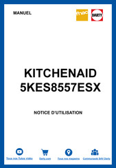 KitchenAid 5KES8557ESX Bedienungsanleitung