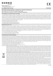 Orno OR-ZS-816 Bedienungsanleitung