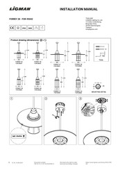 LIGMAN FOR-95062 Installationsanleitung