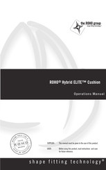ROHO Hybrid ELITE 1RHY1415C Gebrauchsanleitung