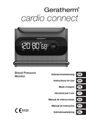 GERATHERM cardio connect Gebrauchsanweisung