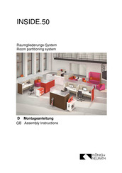 Konig + Neurath INSIDE.50 Montageanleitung