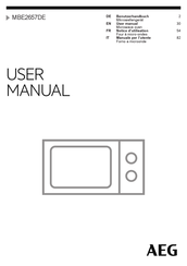 AEG MBE2657DE Benutzerhandbuch