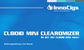 INNOCIGS CUBOID MINI CLEAROMIZER Bedienungsanleitung