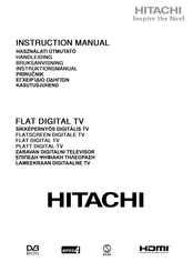 Hitachi 24HE2000 Bedienungsanleitung