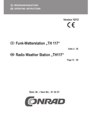 Conrad TH 117 Bedienungsanleitung