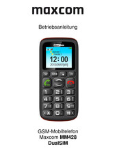 Maxcom MM428 Betriebsanleitung