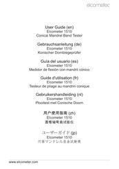 Elcometer 1510 Gebrauchsanleitung