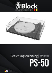 Block PS-50 Bedienungsanleitung