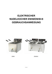 GGMgastro ENH8+8 Gebrauchsanweisung