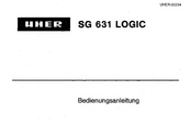 uher SG 631 LOGIC Bedienungsanleitung
