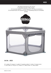 fillikid 4023 Bedienungsanleitung