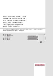 STIEBEL ELTRON FCR 28/180 E Bedienung Und Installation