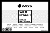 NGS WILD SPACE 1 Bedienungsanleitung