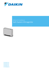 Daikin FVXM35B2V1B Bedienungsanleitung