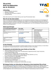 Tfa me ID-02 Bedienungsanleitung