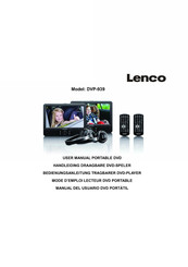 LENCO DVP-939 Bedienungsanleitung